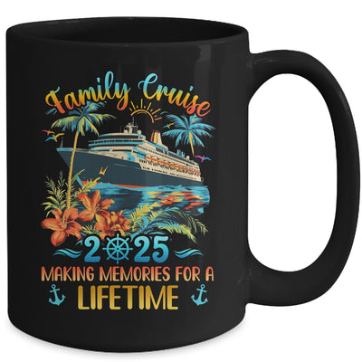 Family Cruise 2025 Making Memories Family Ship Vacation Mug | siriusteestore