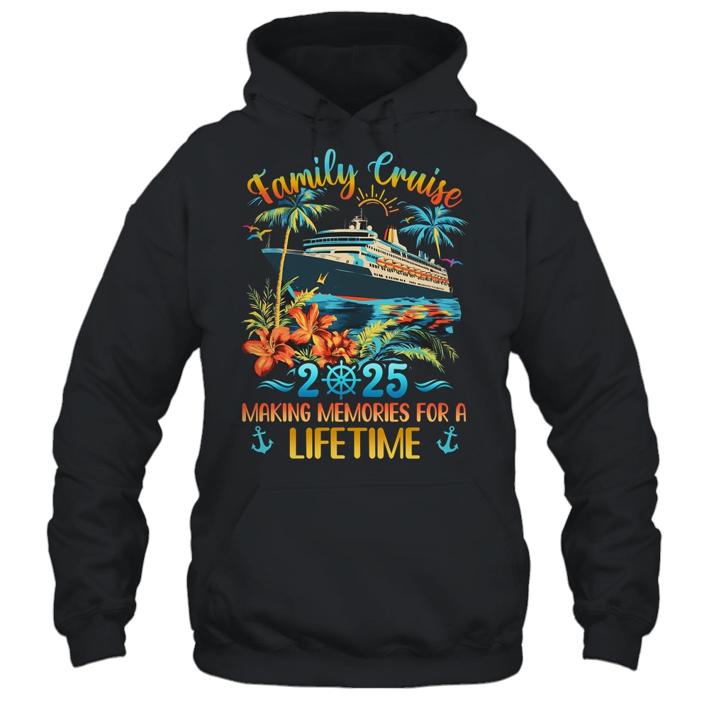 Family Cruise 2025 Making Memories Family Ship Vacation Shirt & Tank Top | siriusteestore