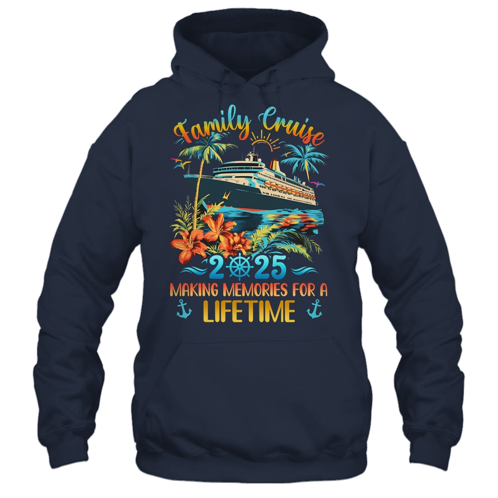 Family Cruise 2025 Making Memories Family Ship Vacation Shirt & Tank Top | siriusteestore