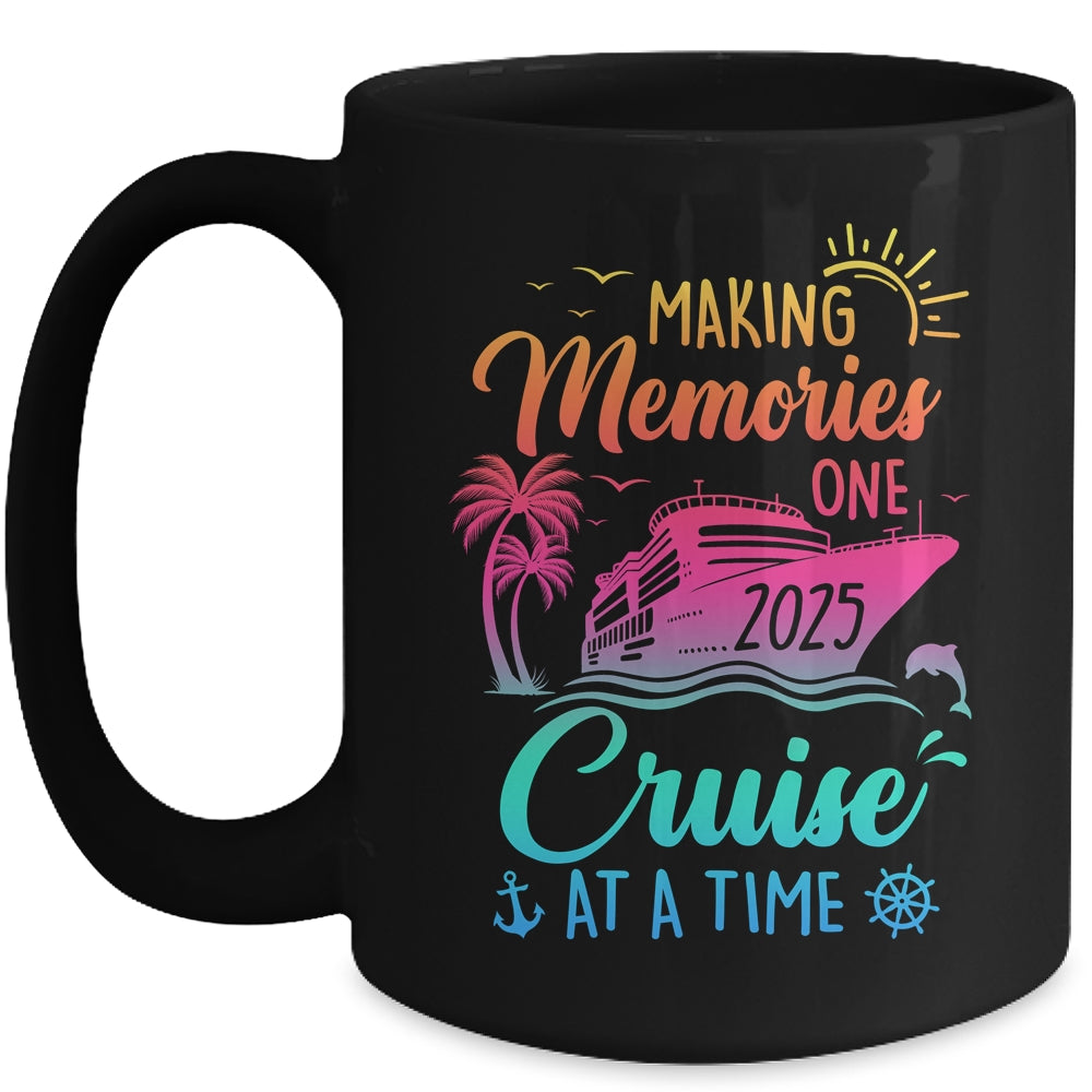 Family Cruise 2025 Making Memories One Cruise At A Time Mug | siriusteestore