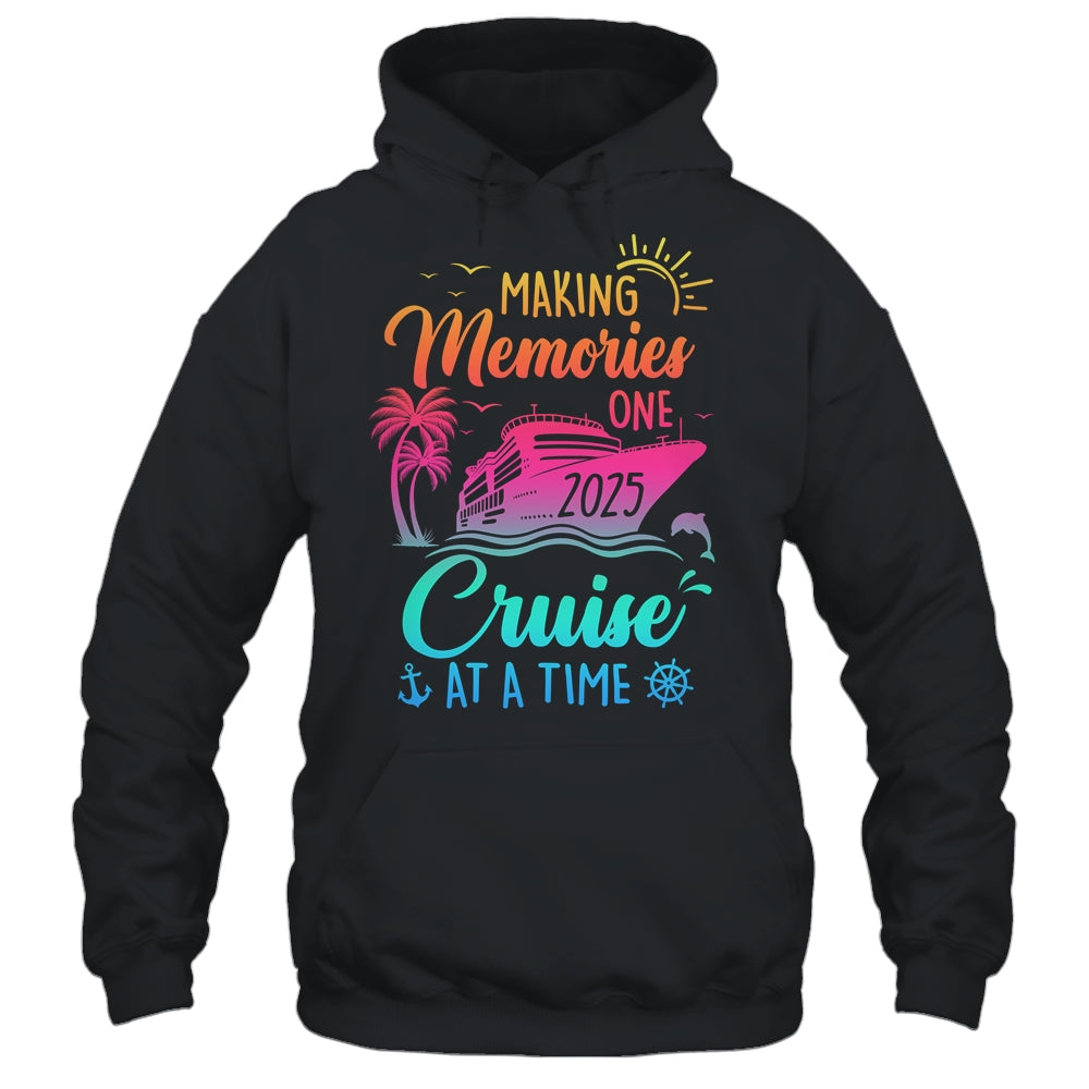 Family Cruise 2025 Making Memories One Cruise At A Time Shirt & Tank Top | siriusteestore