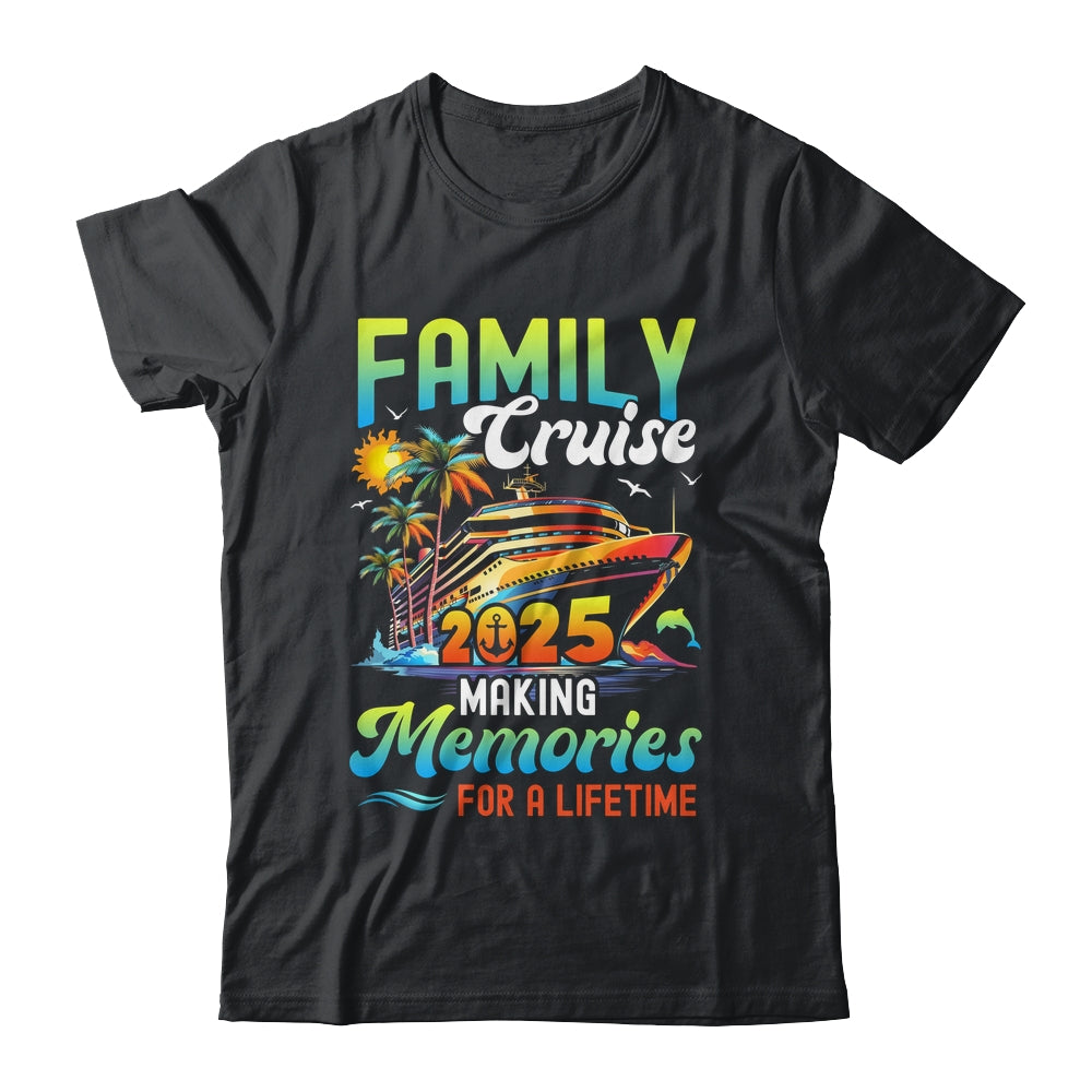 Family Cruise 2025 Making Memories Summer Vacation Matching Shirt & Tank Top | siriusteestore