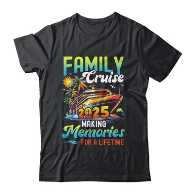 Family Cruise 2025 Making Memories Summer Vacation Matching Shirt & Tank Top | siriusteestore