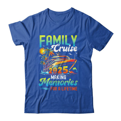 Family Cruise 2025 Making Memories Summer Vacation Matching Shirt & Tank Top | siriusteestore