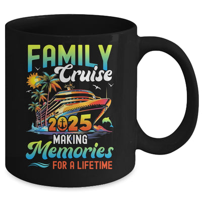 Family Cruise 2025 Making Memories Summer Vacation Matching Mug | siriusteestore