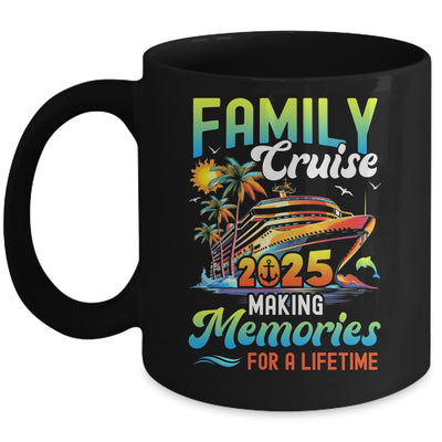 Family Cruise 2025 Making Memories Summer Vacation Matching Mug | siriusteestore