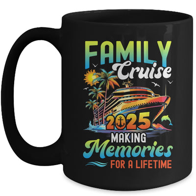 Family Cruise 2025 Making Memories Summer Vacation Matching Mug | siriusteestore