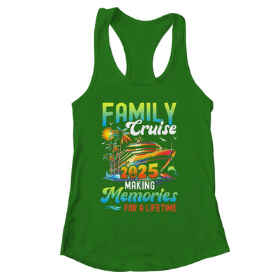 Family Cruise 2025 Making Memories Summer Vacation Matching Shirt & Tank Top | siriusteestore