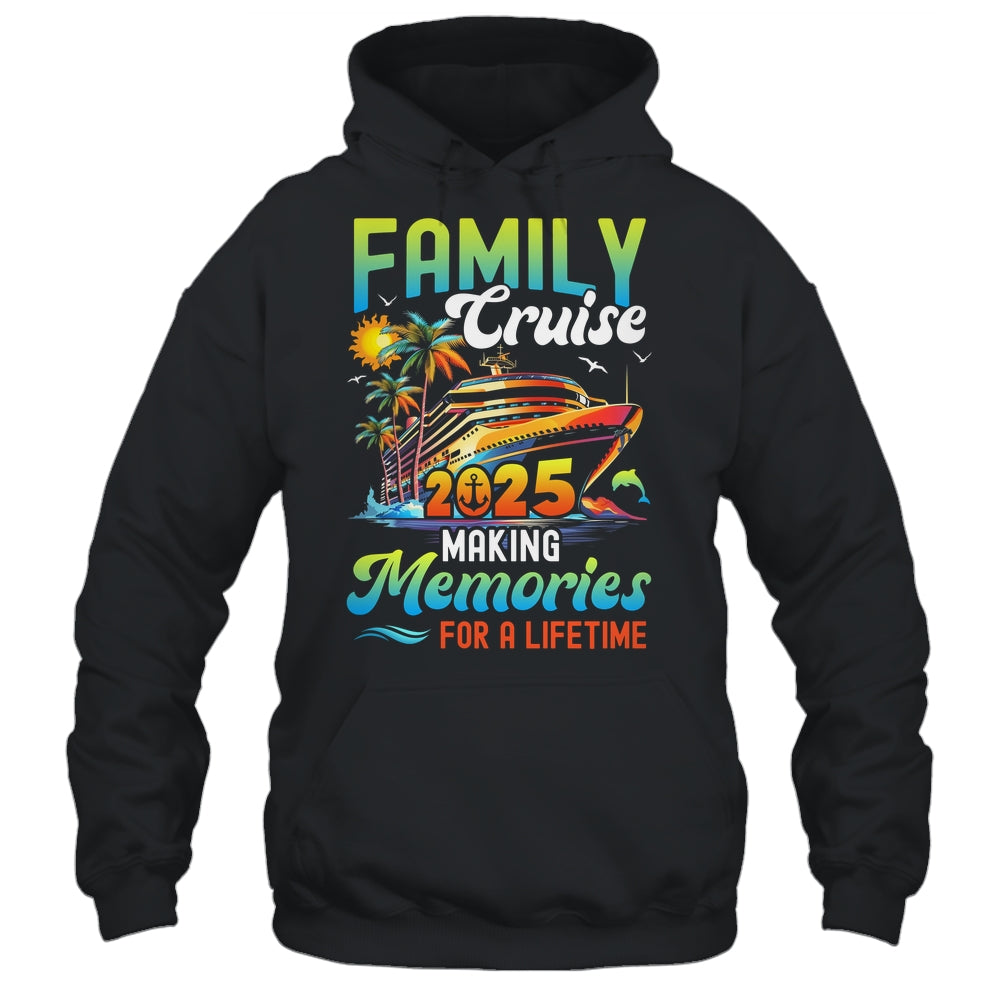Family Cruise 2025 Making Memories Summer Vacation Matching Shirt & Tank Top | siriusteestore