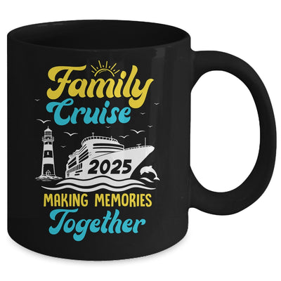 Family Cruise 2025 Making Memories Together Summer Trip Mug | siriusteestore