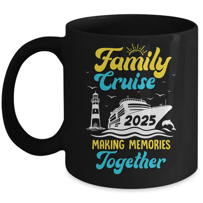 Family Cruise 2025 Making Memories Together Summer Trip Mug | siriusteestore