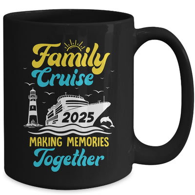 Family Cruise 2025 Making Memories Together Summer Trip Mug | siriusteestore