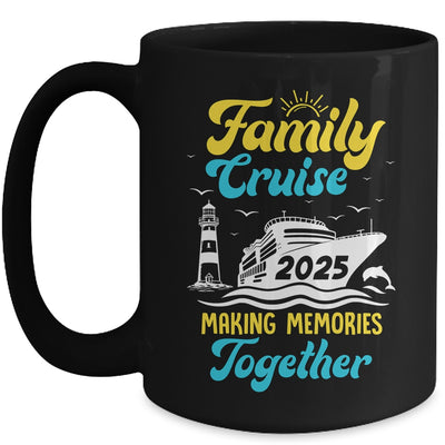 Family Cruise 2025 Making Memories Together Summer Trip Mug | siriusteestore