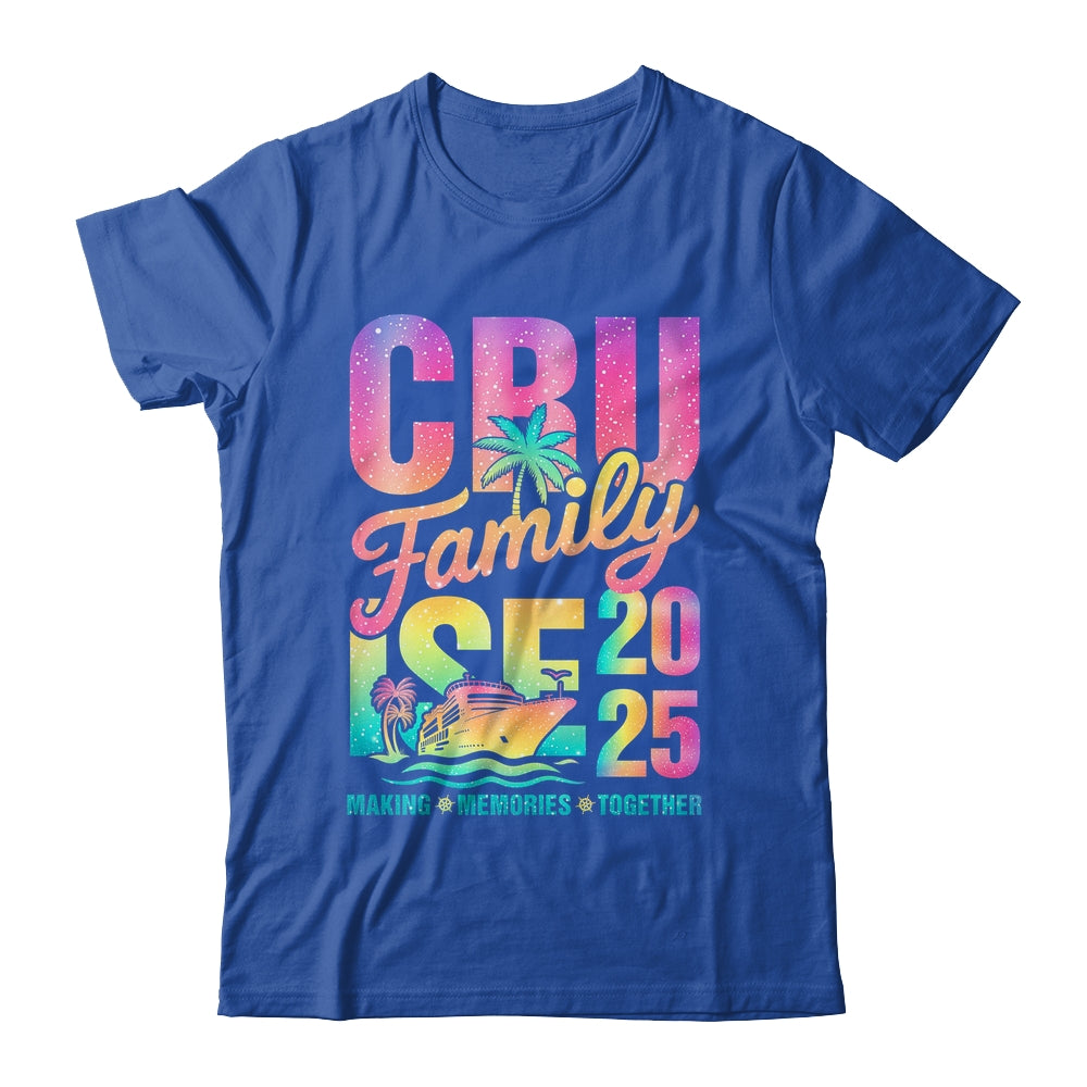 Family Cruise 2025 Making Memories Vacation Summer Trip Shirt & Tank Top | siriusteestore