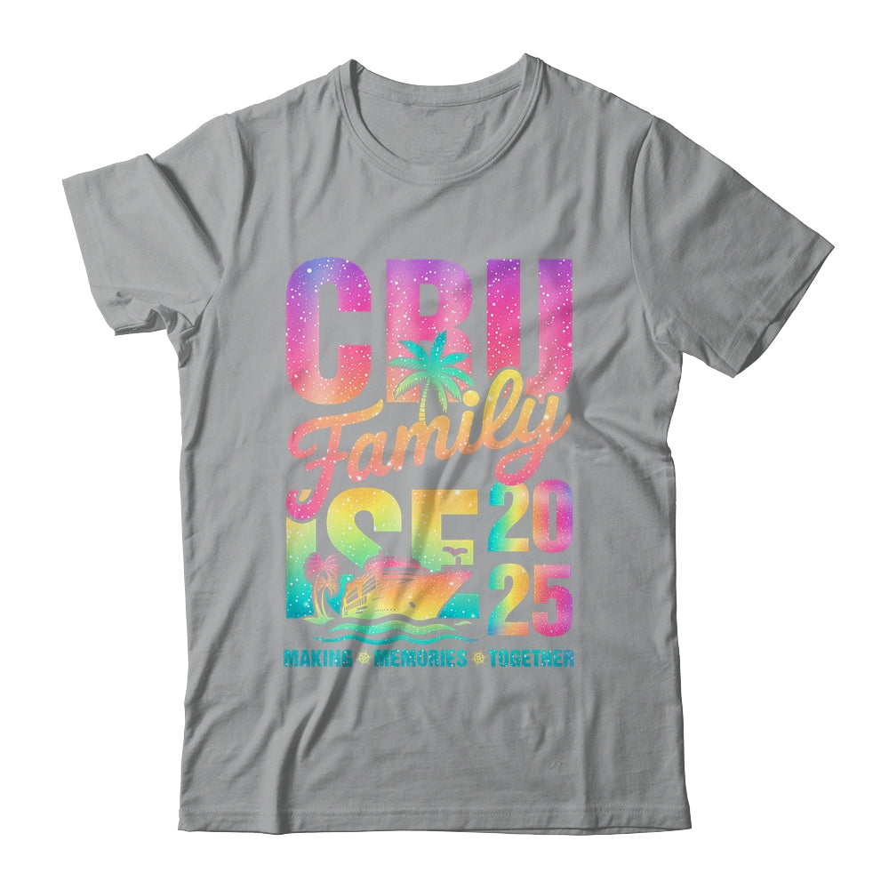 Family Cruise 2025 Making Memories Vacation Summer Trip Shirt & Tank Top | siriusteestore