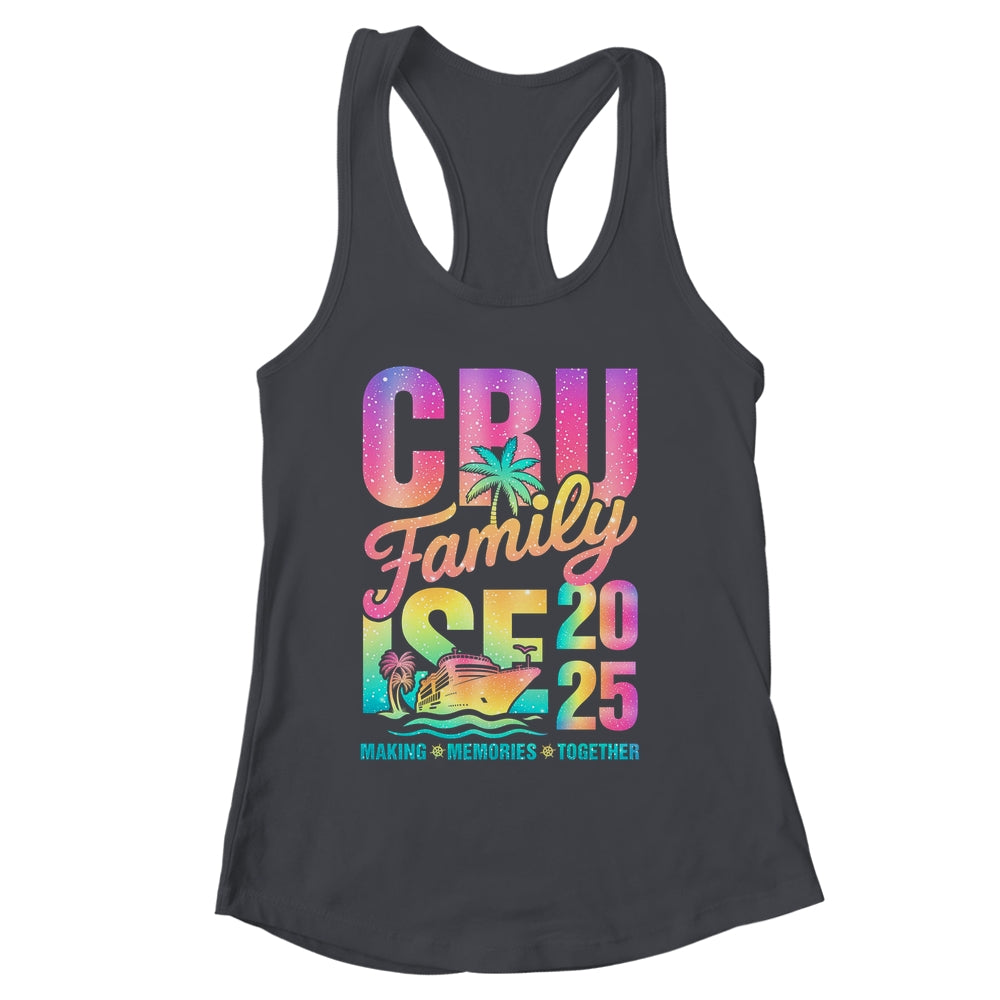 Family Cruise 2025 Making Memories Vacation Summer Trip Shirt & Tank Top | siriusteestore