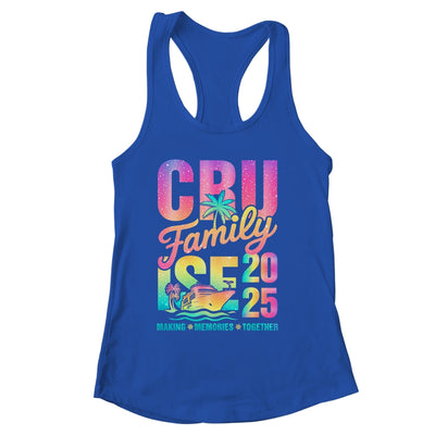 Family Cruise 2025 Making Memories Vacation Summer Trip Shirt & Tank Top | siriusteestore