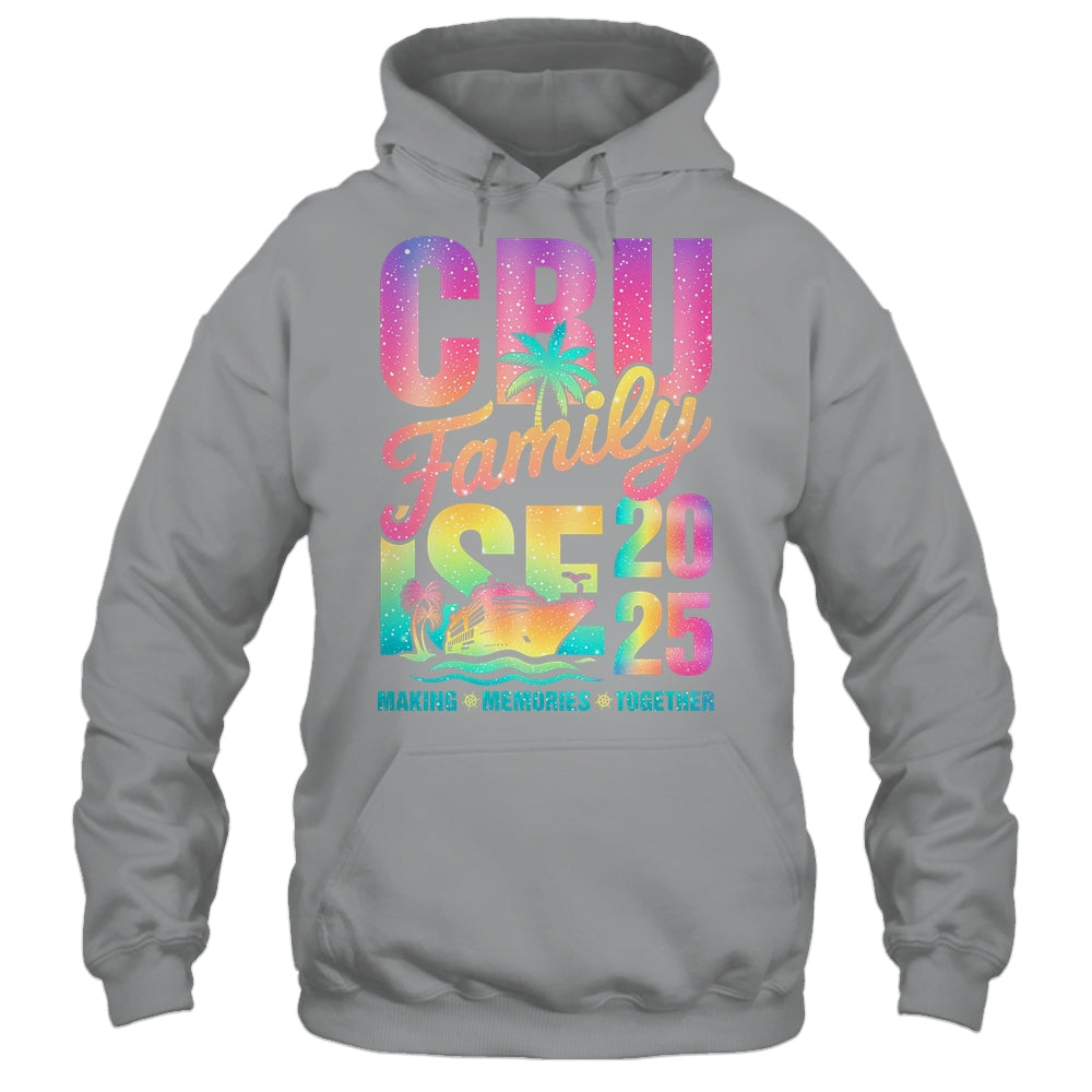 Family Cruise 2025 Making Memories Vacation Summer Trip Shirt & Tank Top | siriusteestore