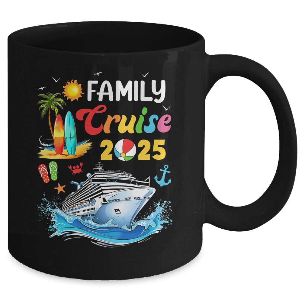Family Cruise 2025 Summer Vacation Cruise Family Matching Mug | siriusteestore