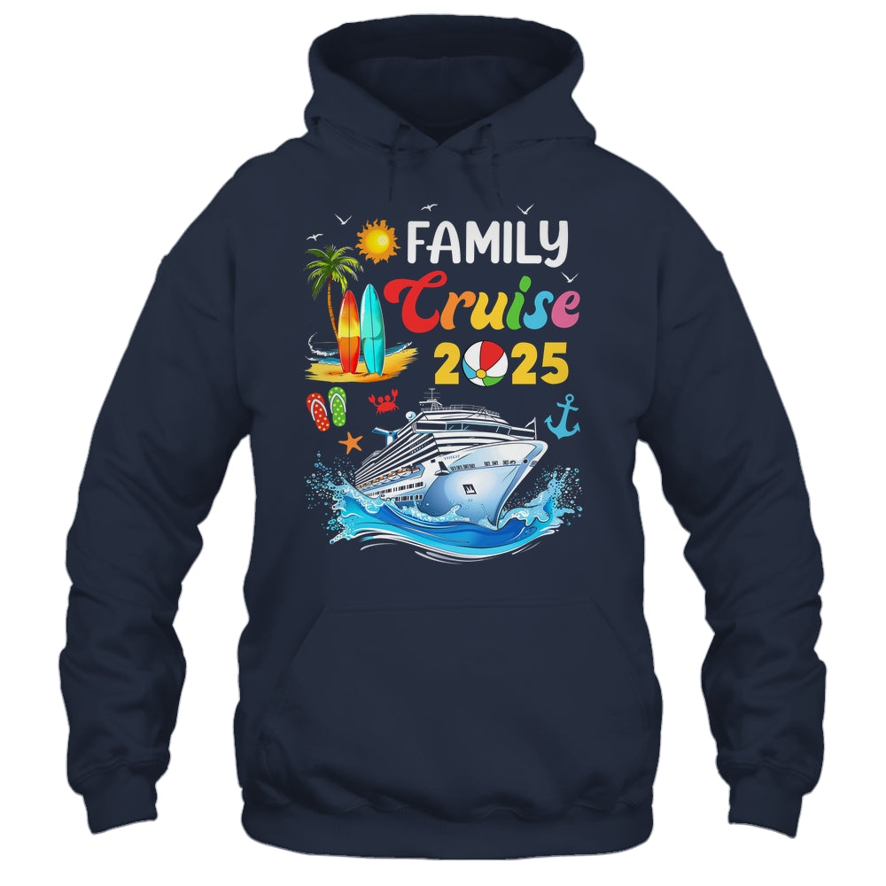 Family Cruise 2025 Summer Vacation Cruise Family Matching Shirt & Tank Top | siriusteestore