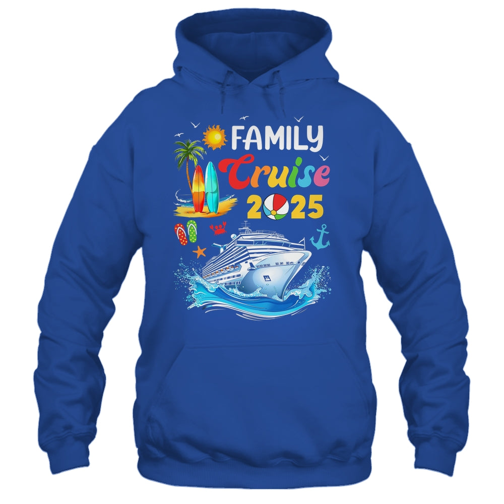 Family Cruise 2025 Summer Vacation Cruise Family Matching Shirt & Tank Top | siriusteestore