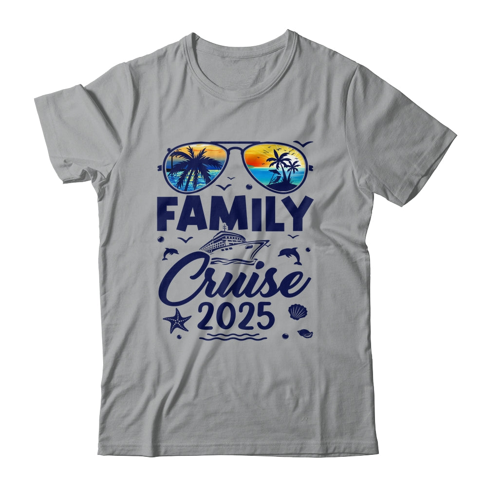 Family Cruise 2025 Summer Vacation Matching Family Cruise Shirt & Tank Top | siriusteestore