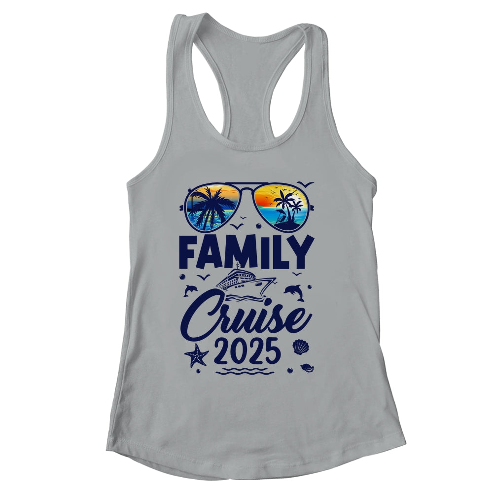 Family Cruise 2025 Summer Vacation Matching Family Cruise Shirt & Tank Top | siriusteestore