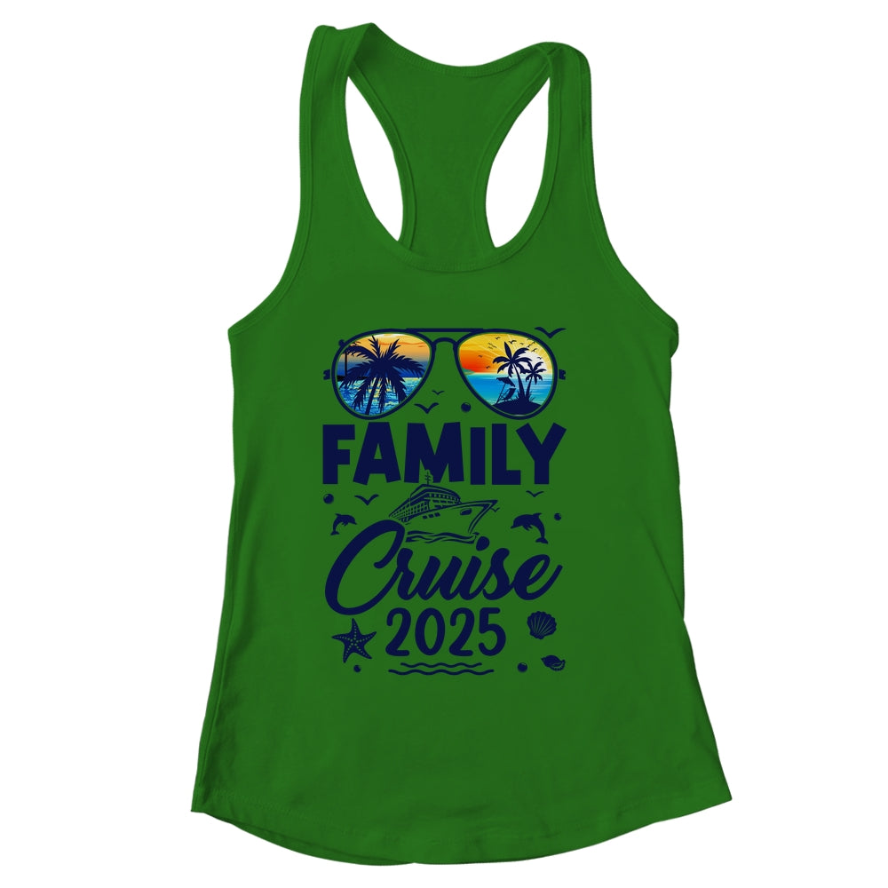 Family Cruise 2025 Summer Vacation Matching Family Cruise Shirt & Tank Top | siriusteestore