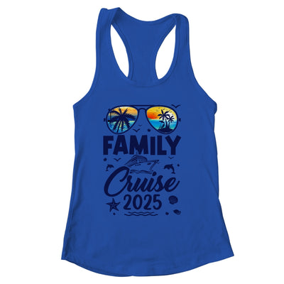 Family Cruise 2025 Summer Vacation Matching Family Cruise Shirt & Tank Top | siriusteestore
