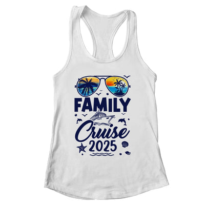 Family Cruise 2025 Summer Vacation Matching Family Cruise Shirt & Tank Top | siriusteestore