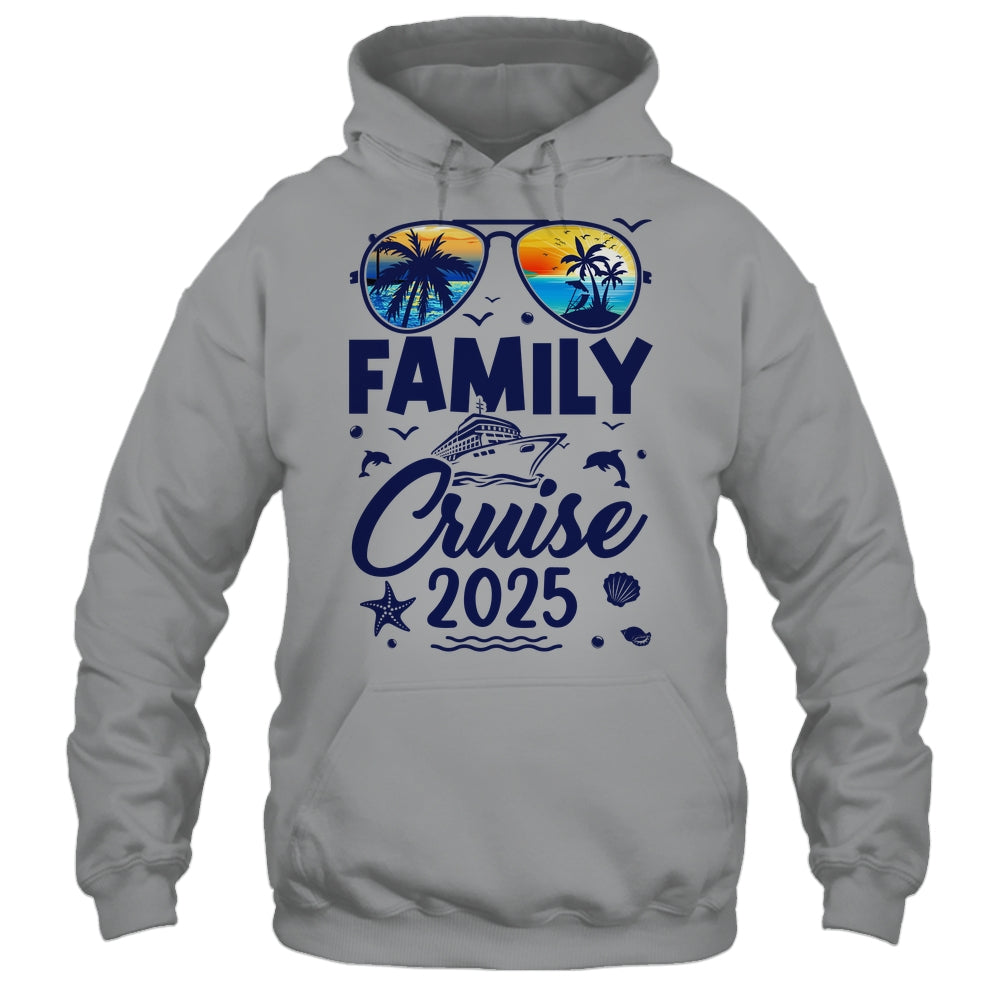 Family Cruise 2025 Summer Vacation Matching Family Cruise Shirt & Tank Top | siriusteestore
