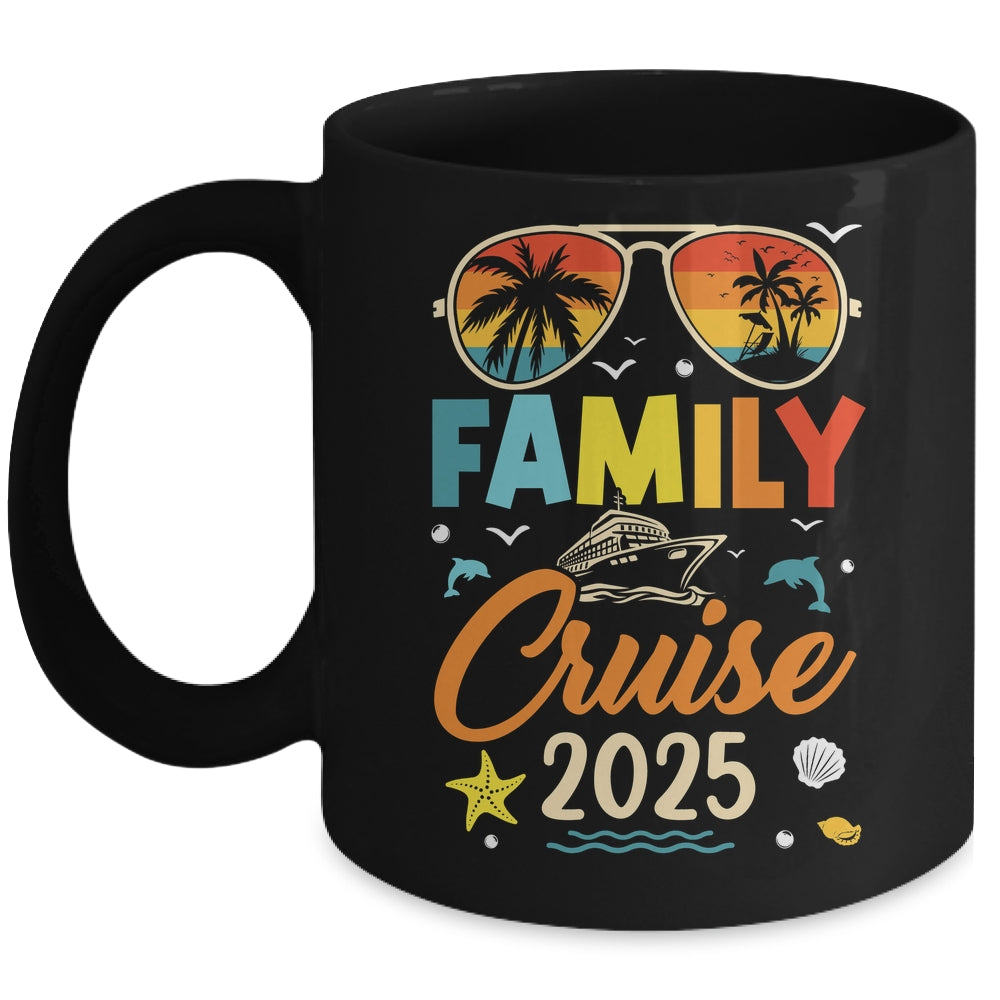 Family Cruise 2025 Summer Vacation Matching Family Cruising Mug | siriusteestore
