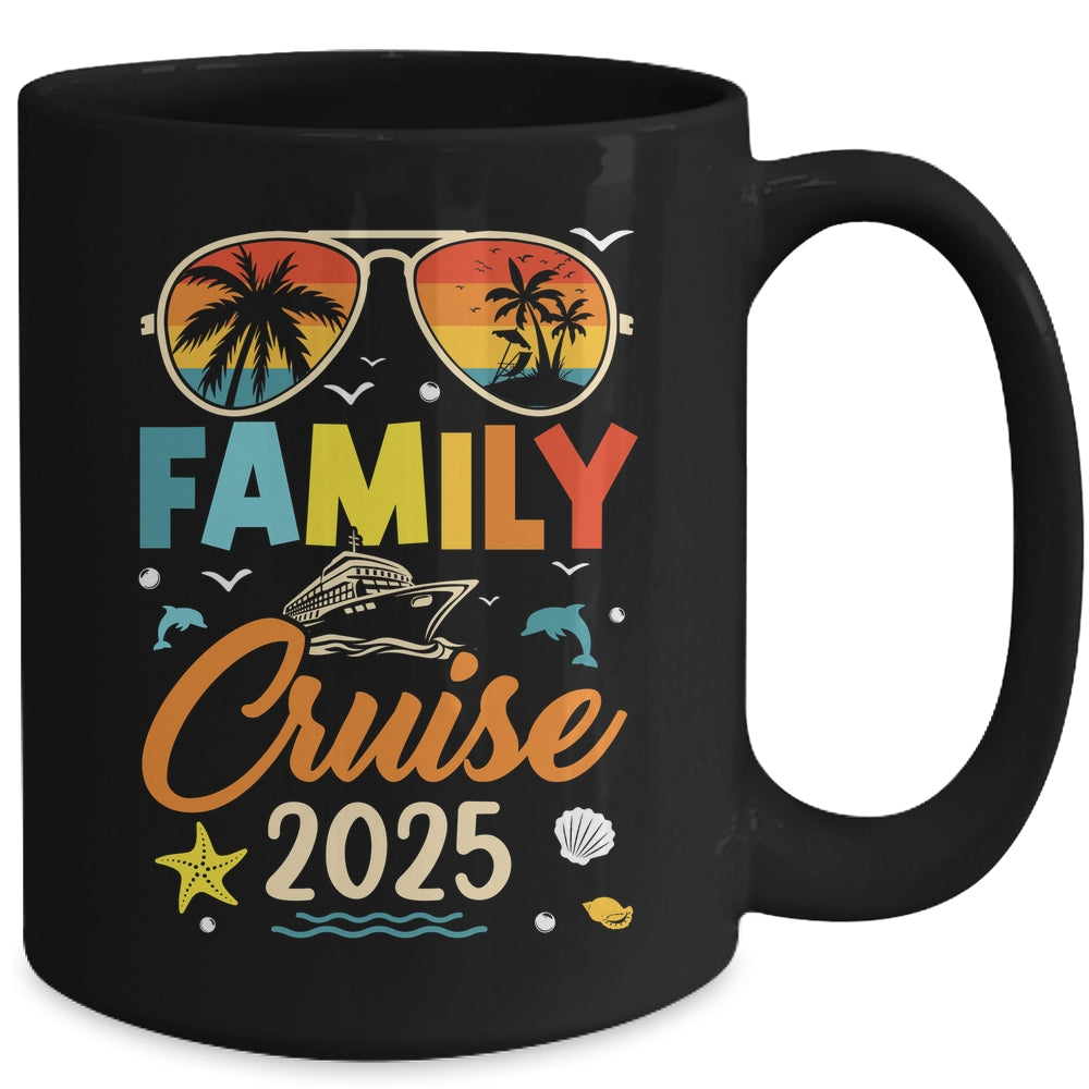 Family Cruise 2025 Summer Vacation Matching Family Cruising Mug | siriusteestore