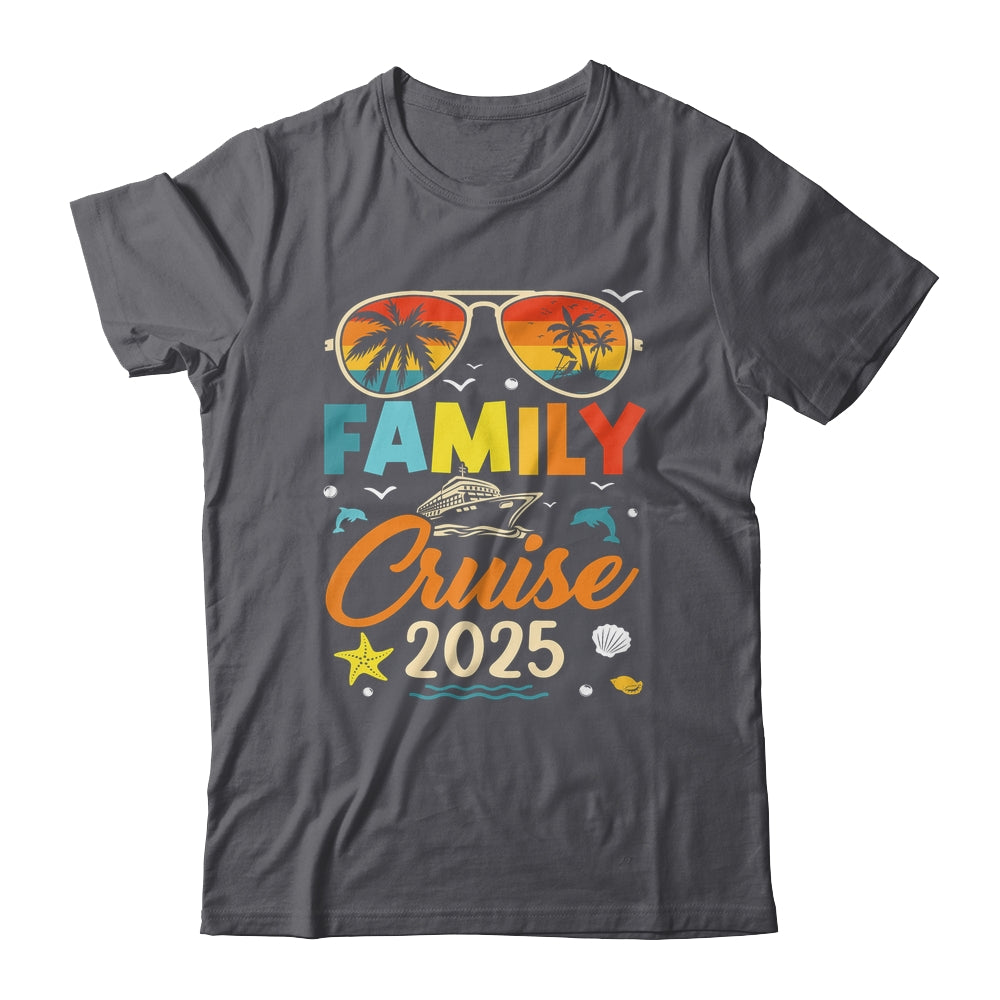 Family Cruise 2025 Summer Vacation Matching Family Cruising Shirt & Tank Top | siriusteestore