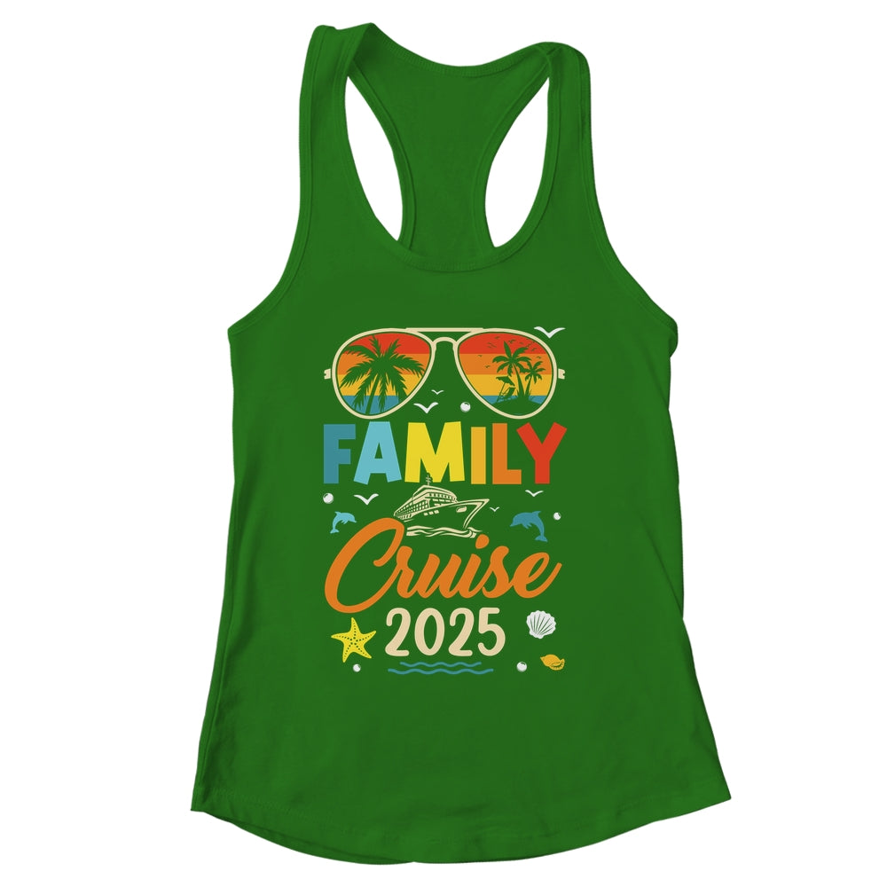 Family Cruise 2025 Summer Vacation Matching Family Cruising Shirt & Tank Top | siriusteestore