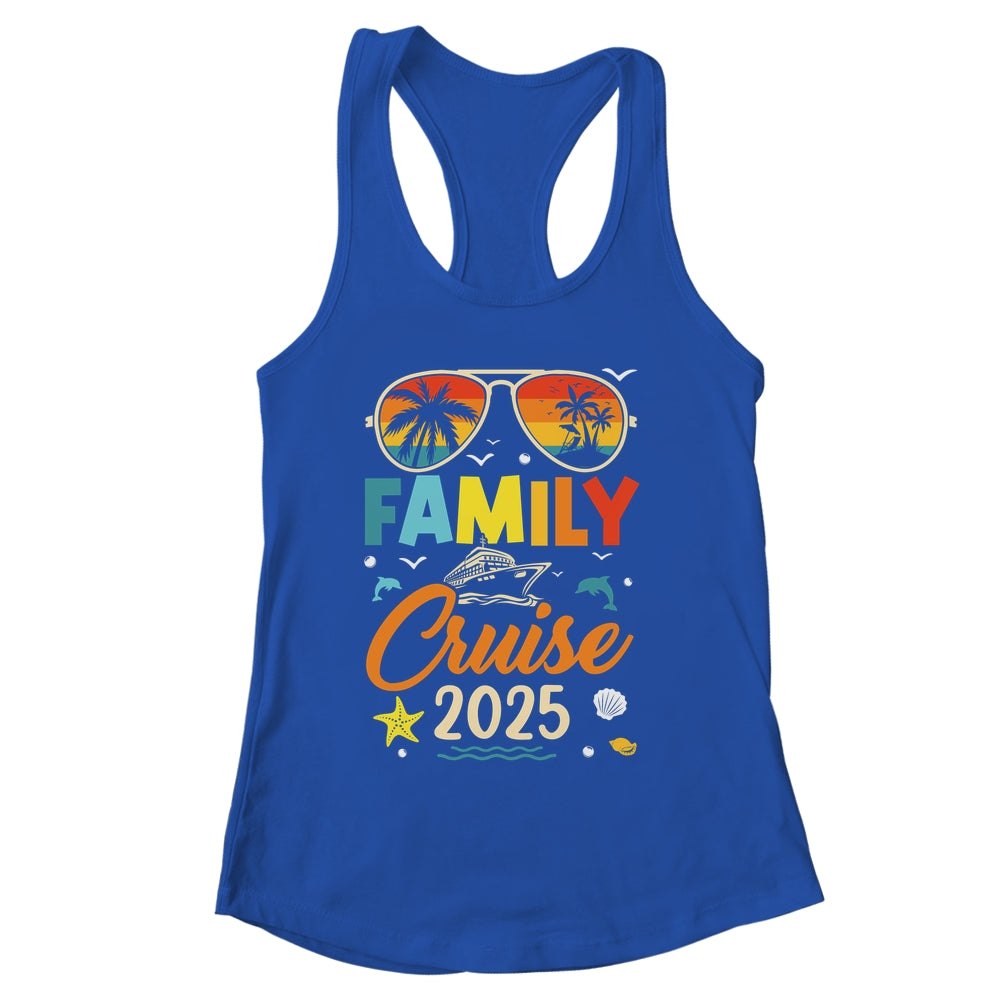 Family Cruise 2025 Summer Vacation Matching Family Cruising Shirt & Tank Top | siriusteestore