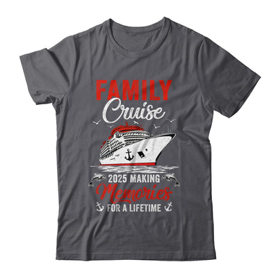 Family Cruise 2025 Vacation Family Trip Funny Party Shirt & Tank Top | siriusteestore