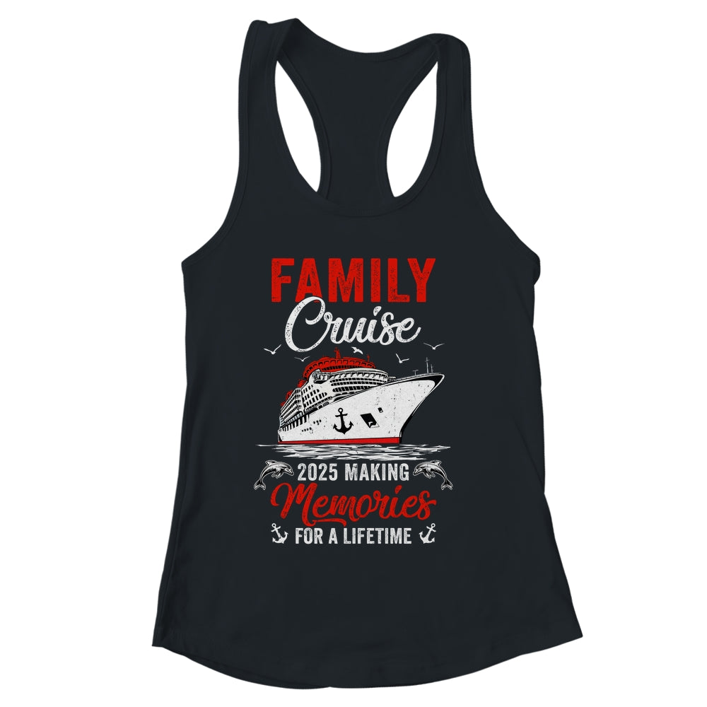 Family Cruise 2025 Vacation Family Trip Funny Party Shirt & Tank Top | siriusteestore