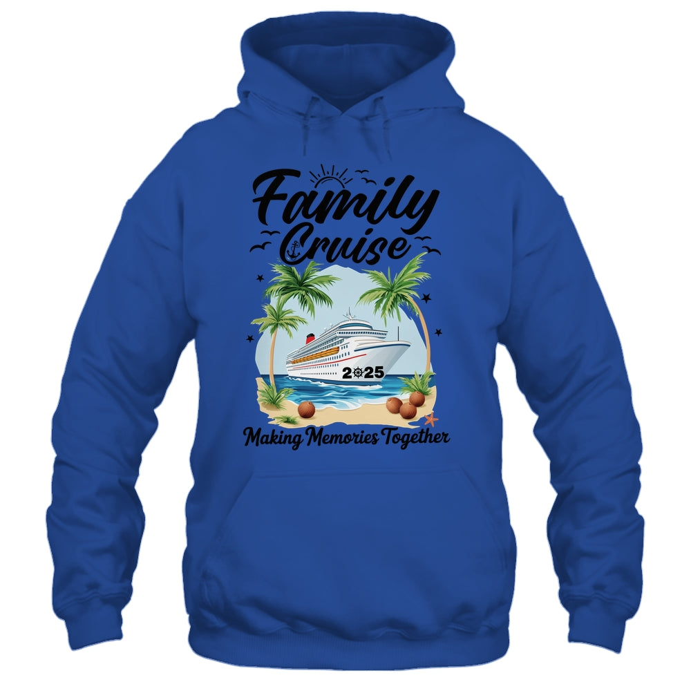 Family Cruise 2025 Vacation Trip Family Matching Cruise Ship Shirt & Tank Top | siriusteestore
