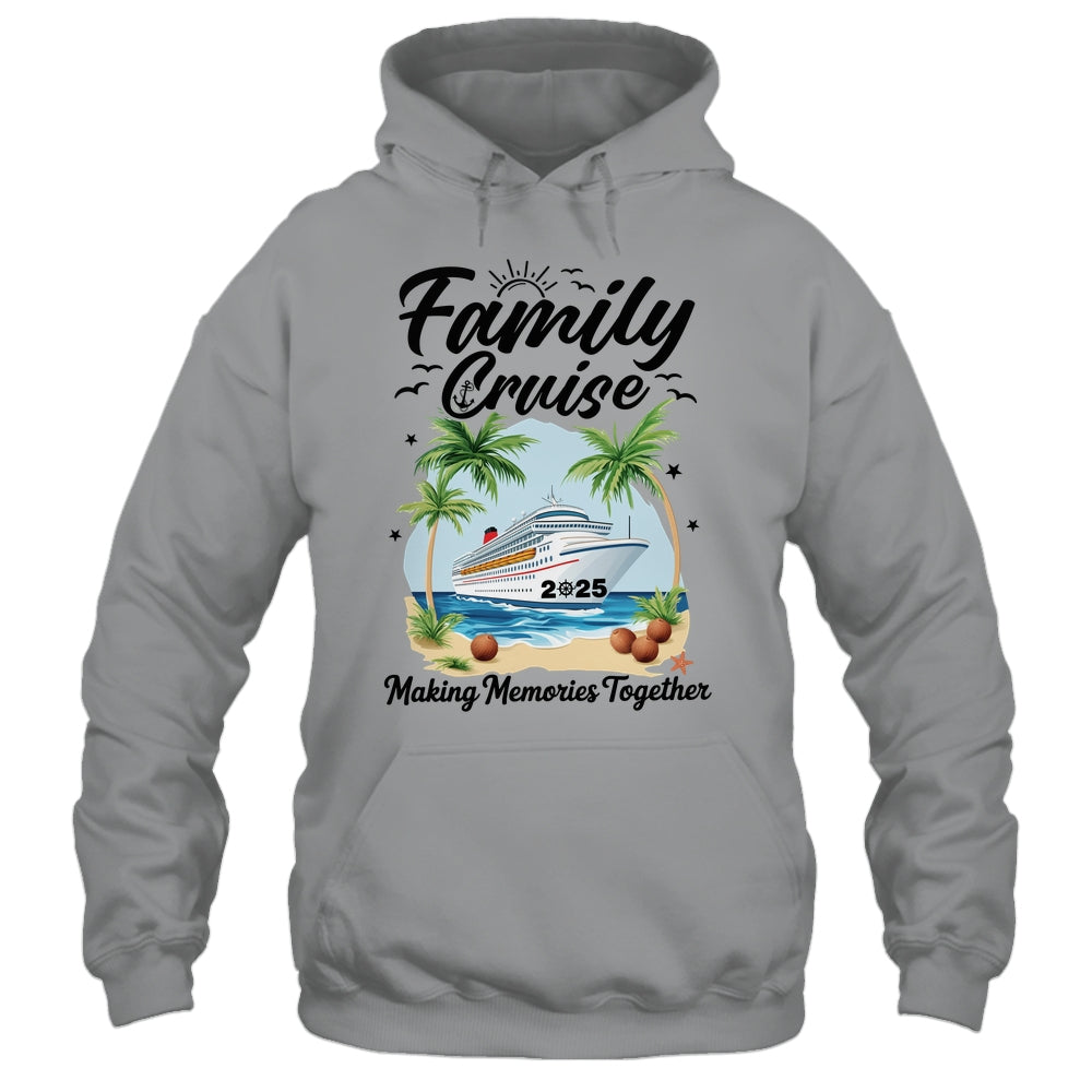 Family Cruise 2025 Vacation Trip Family Matching Cruise Ship Shirt & Tank Top | siriusteestore