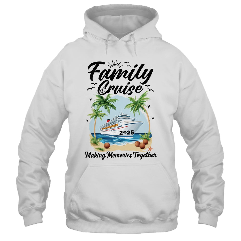 Family Cruise 2025 Vacation Trip Family Matching Cruise Ship Shirt & Tank Top | siriusteestore