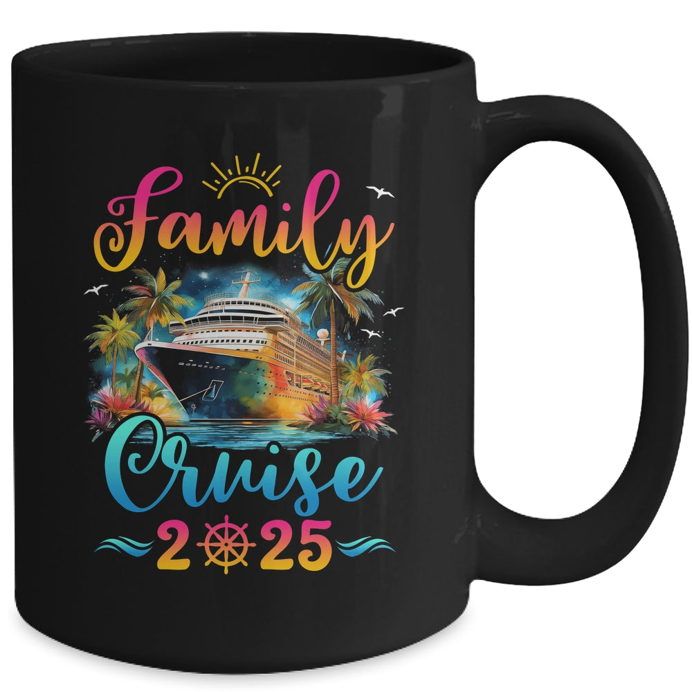 Family Cruise 2025 Vacation Trip Matching Summer Party Mug | siriusteestore