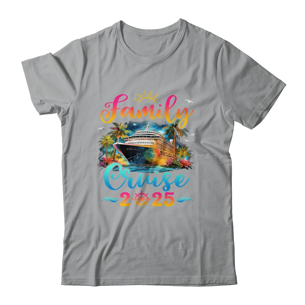Family Cruise 2025 Vacation Trip Matching Summer Party Shirt & Tank Top | siriusteestore