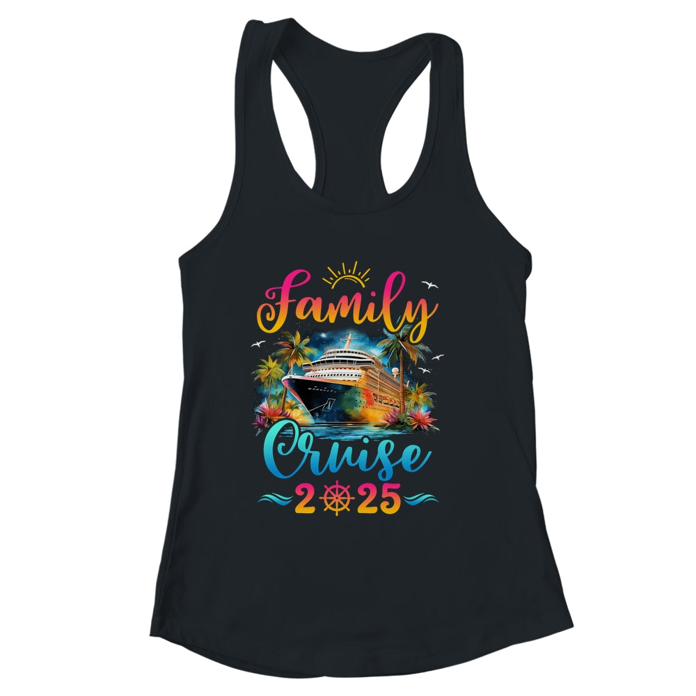 Family Cruise 2025 Vacation Trip Matching Summer Party Shirt & Tank Top | siriusteestore