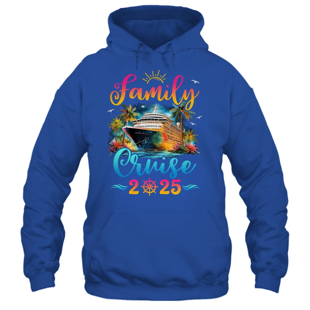 Family Cruise 2025 Vacation Trip Matching Summer Party Shirt & Tank Top | siriusteestore