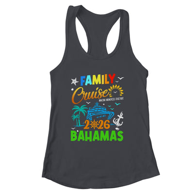 Family Cruise 2026 Bahamas Cruising Together Squad Matching Shirt & Tank Top | siriusteestore