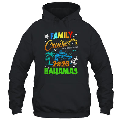 Family Cruise 2026 Bahamas Cruising Together Squad Matching Shirt & Tank Top | siriusteestore
