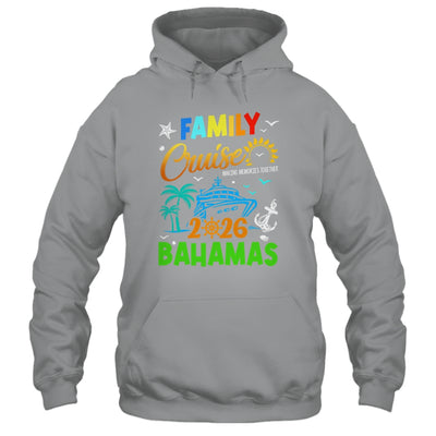 Family Cruise 2026 Bahamas Cruising Together Squad Matching Shirt & Tank Top | siriusteestore