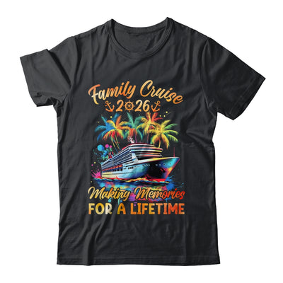 Family Cruise 2026 Family Crusin' Matching Cruise Vacation Shirt & Tank Top | siriusteestore