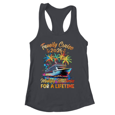 Family Cruise 2026 Family Crusin' Matching Cruise Vacation Shirt & Tank Top | siriusteestore